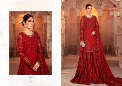 DEEPSY 1265 MARIA B EMBROIDERED 21 RED WESTERN DRESS ONLINE