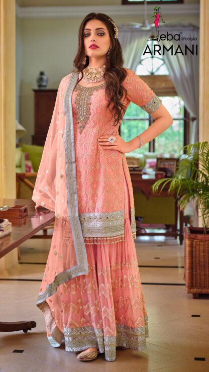 EBA LIFESTYLE 1361 ARMANI HEAVY SALWAR KAMEEZ AT WHOLESALE PRICE