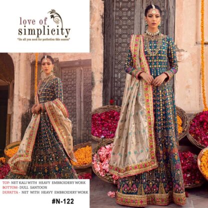 THE LIBAS MAIRA B N 122 PAKISTANI SUITS