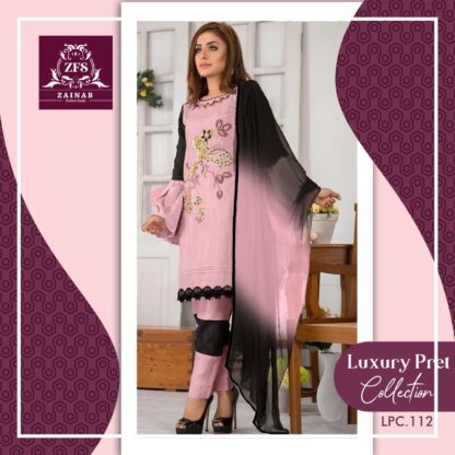 ZAINAB LPC 112 KURTIS LATEST COLLECTION - Image 2