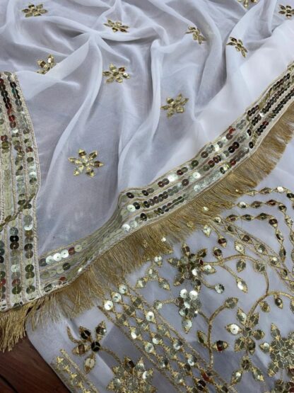 MARRIAGE SPECIEAL LEHENGA WITH DUPATTA BY THE LIBAS COLLECTION - Image 3