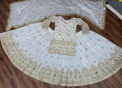 MARRIAGE SPECIEAL LEHENGA WITH DUPATTA BY THE LIBAS COLLECTION - Image 2