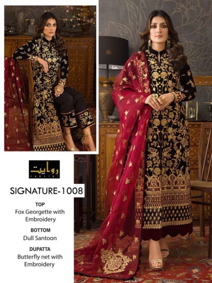 RAWAYAT SIGNATURE 1008 PAKISTANI SUITS ONLINE INDIA