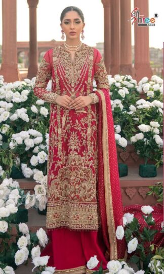 SHREE FABS S 419 PAKISTANI SUITS SINGLE PIECE