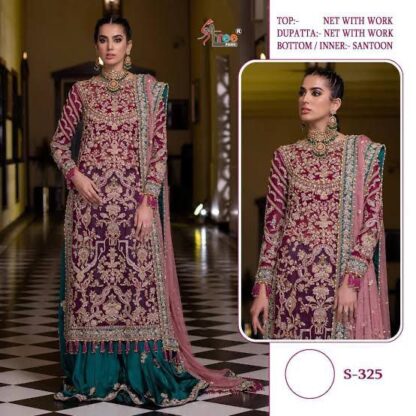 SHREE FABS S 325 HEAVY PAKISTANI SUITS ONLINE BUY IN INDIA