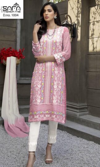 SAFA FASHION 1004 PINK KURTIS AT WHOLESALE PRICESAFA FASHION 1004 PINK KURTIS AT WHOLESALE PRICE