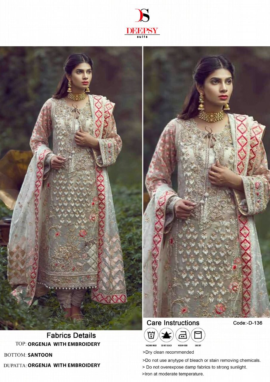 DEEPSY SUITS MAH E RUH Chiffon Salwar Kameez