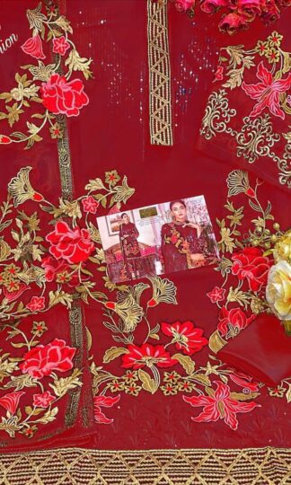 RINAZ FASHION 1061 D RED PAKISTANI SUITSRINAZ FASHION 1061 D RED PAKISTANI SUITS