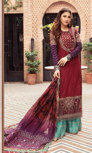 ZARQASH SATEEN MARIA B Z 2073 SALWAR KAMEEZ WHOLESALE ONLINEZARQASH SATEEN MARIA B Z 2073 SALWAR KAMEEZ WHOLESALE ONLINE