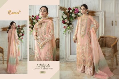 COSMOS 004 AAYRA LUXURY EDITION PAKISTANI SUITS SINGLE