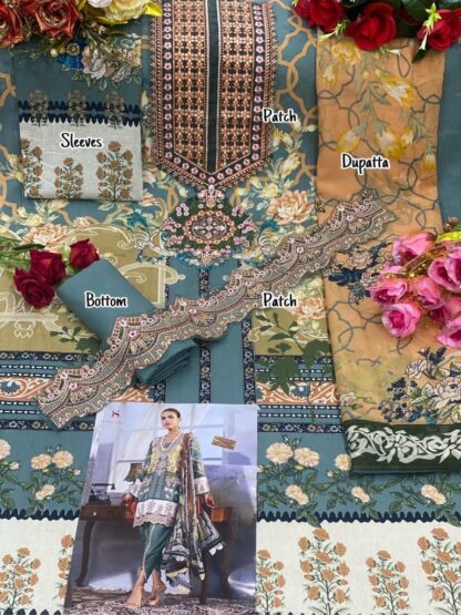 DEEPSY 1327 FIRODUS LAWN 22 PAKISTANI SUITS MATERIAL