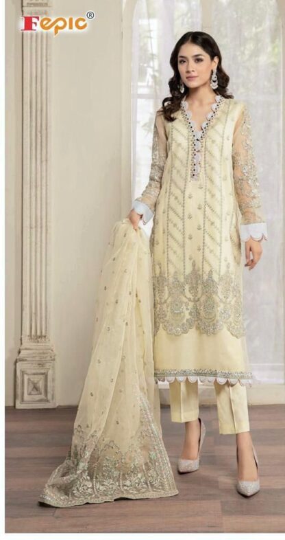 FEPIC ROSEMEEN C 1145 B PAKISTANI SUITS WHOLESALER SURAT