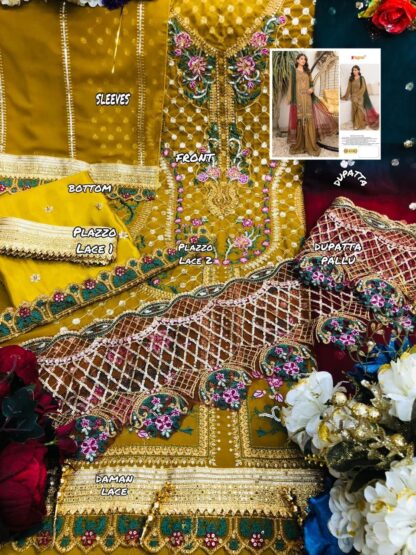 FEPIC ROSEMEEN D 5176 DESIGNER PAKISTANI SUITS AT WHOLESALE PRICE - Image 2