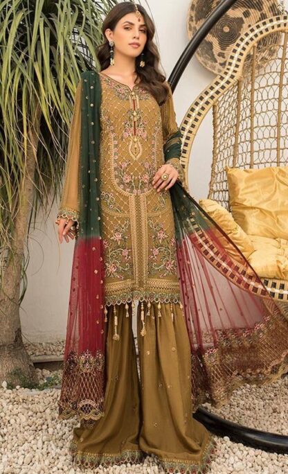 FEPIC ROSEMEEN D 5176 DESIGNER PAKISTANI SUITS AT WHOLESALE PRICE