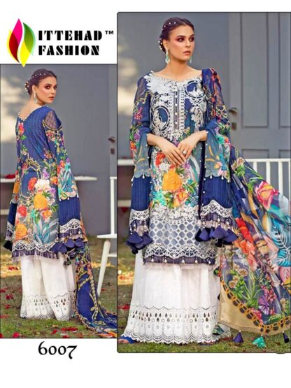 ITTEHAD FASHION 6007 SALWAR KAMEEZ WHOLESALER SURAT