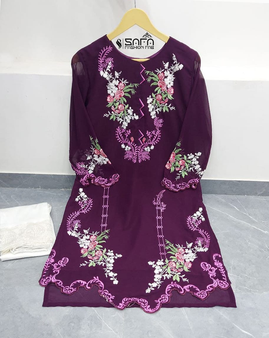 SAFA FASHION FAB D.NO 982 PAKISTANI KURTI