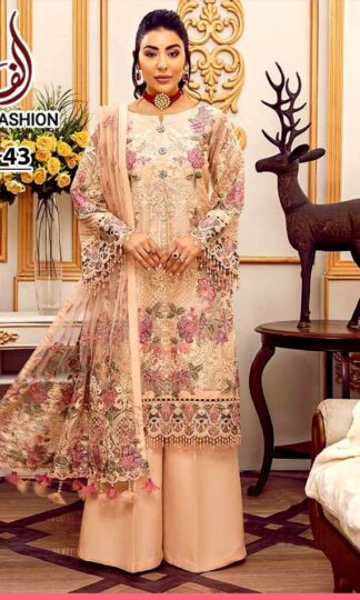 ALIF FASHION A 43 PAKISTANI SALWAR KAMEEZ BEST PRICE