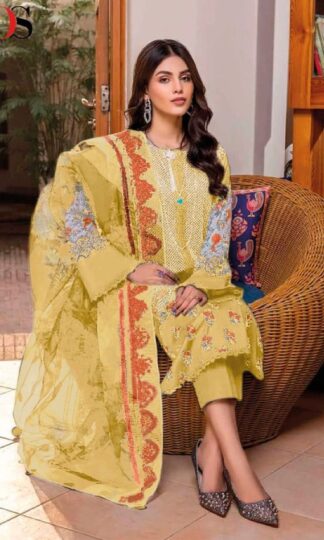 DEEPSY ANIIQ 1404 PAKISTANI SUITS AT WHOLESALE PRICE