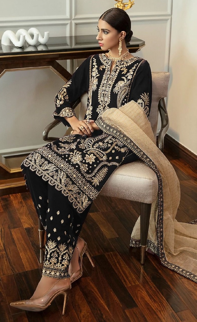 Straight Cut Suits Online USA |Salwar Kameez for Women| Palkhi Fashion