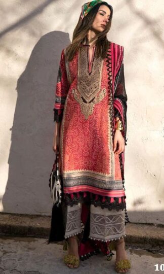 SHRADDHA DESIGNER 1001 SANA SAFINAZ MUZLINE SPRING VOL 1 PAKISTANI SUITS