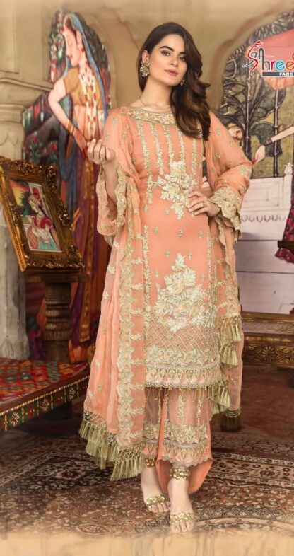 SHREE FABS S 495 PAKISTANI SALWAR KAMEEZ MANUFACTURER SURAT