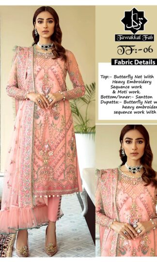 TAWAKKAL FAB TF 06 PAKISTANI SUITS DESIGN