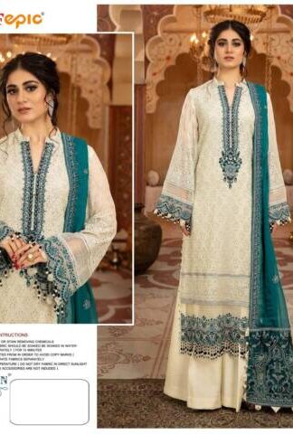 FEPIC ROSEMEEN 91036 GHZARISH VOL 3 PAKISTANI SUITS ONLINE SHOPPING