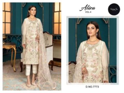 ZIAAZ DESIGNS ALIZA VOL 4 PAKISTANI SUIT SINGLE PIECE PAKISTANI SUITS - Image 3