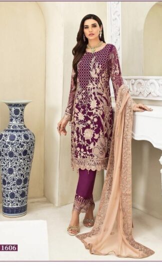 COSMOS 1606 AAYRA VOL16 PAKISTANI DRESSES ONLINE FOR WOMEN