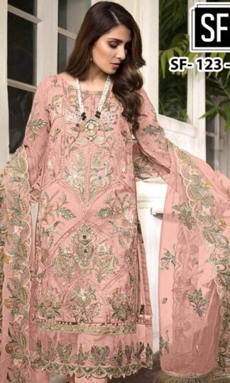 SF 123 A DESIGNER PAKISTANI SUITS WITH PRICE