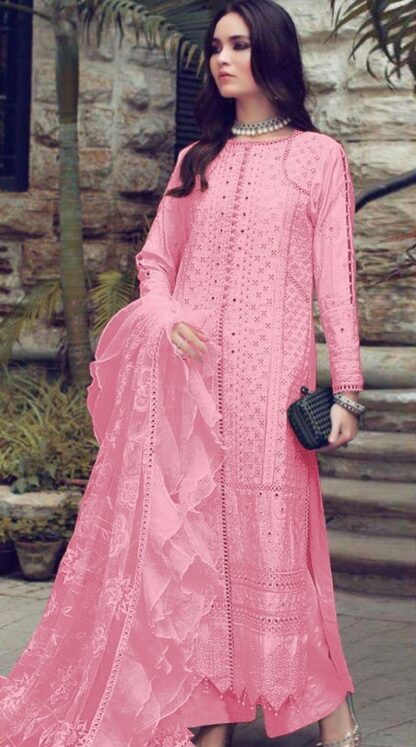SANIYA TRENDZ  ST 32003 A ROUCHE CHIKANKARI PAKISTANI SUITS SINGLE PIECE FEPIC ROSEMEEN IN SINGLE, PAKISTANI SUITS DEALER, PAKISTANI SUITS IN SINGLE, SALWAR KAMEEZ DEALER, SALWAR KAMEEZ ONLINE, SALWAR KAMEEZ SUPPLIER, SALWAR KAMEEZ WITH PRICE, SANIYA TRENDZ ROUCHE ST 32003 A, SANIYA TRENDZ ST 32003 A ROUCHE CHIKANKARI, WHOLESALE SUITS COLLECTION  Pakistani Suits, Salwar Kameez, SANIYA TRENDZ, Single, Suits