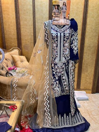 COSMOS GOLD 7007 DESIGNER PAKISTANI SUITS WITH PRICE