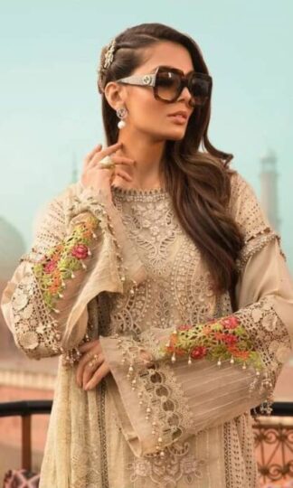 DEEPSY 1476 MARIA B LAWN 22-2 DESIGNER PAKISTANI SUITS WITH PRICE