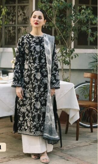 JOHRA TEX 101 A BLACK PAKISTANI SUITS ONLINE