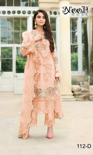 NOOR 112 D HIT COLLECTION DESIGNER PAKISTANI SUITS WITH PRICE