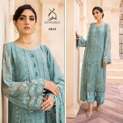 RUNGREZ 1015 PAKISTANI SALWAR SUITS ONLINE IN INDIA