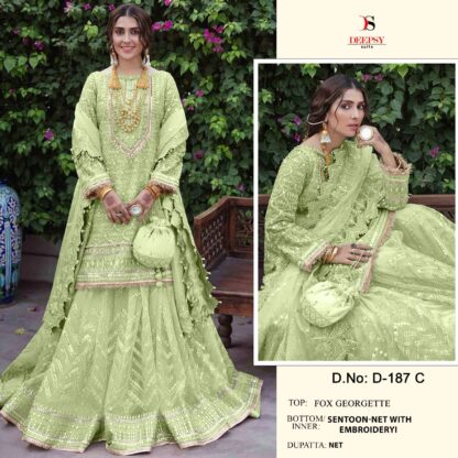 DEEPSY D 187 C SALWAR KAMEEZ WHOLESALER SURAT