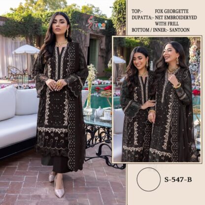 SHREE FABS S 547 B PAKISTANI KURTIS AT BEST PRICE - Image 2