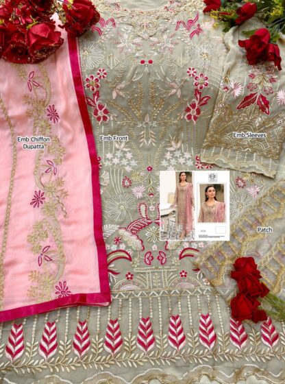 MUSHQ M 130 PAKISTANI SUIT ONLINE SALE - Image 2