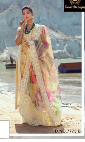 ZIAAZ DESIGNER 7773 A SHEHNAZ VOL 3 PAKISTANI SUITS ONLINEZIAAZ DESIGNER 7773 A SHEHNAZ VOL 3 PAKISTANI SUITS ONLINE