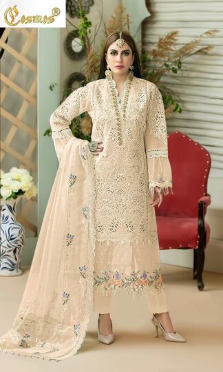 COSMOS AAYRA EXCLUSIVE -2 D DESIGNER PAKISTANI SUITS WITH PRICE