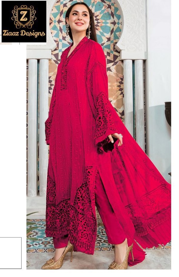 Ramsha 111 Red Color Designer Salwar Suit For Single By Ramsha Suits -  ashdesigners.in