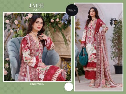 MEHBBOB TEX 7773 A JADE VOL1 PAKISTANI SUITS ONLINE - Image 3