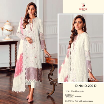 DEEPSY D 200 D PAKISTANI SUITS HIT DESIGN