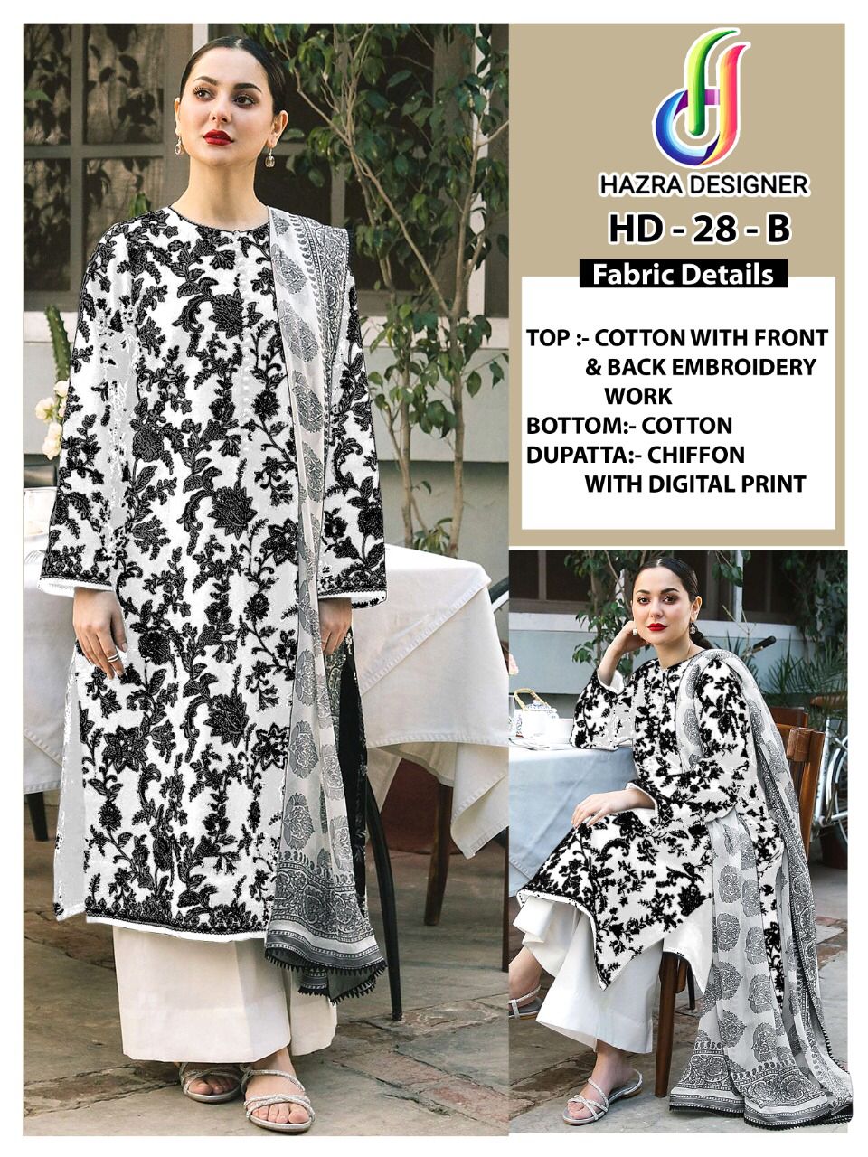 Buy Green Cotton Resham Designer Pakistani Salwar Suit Online
