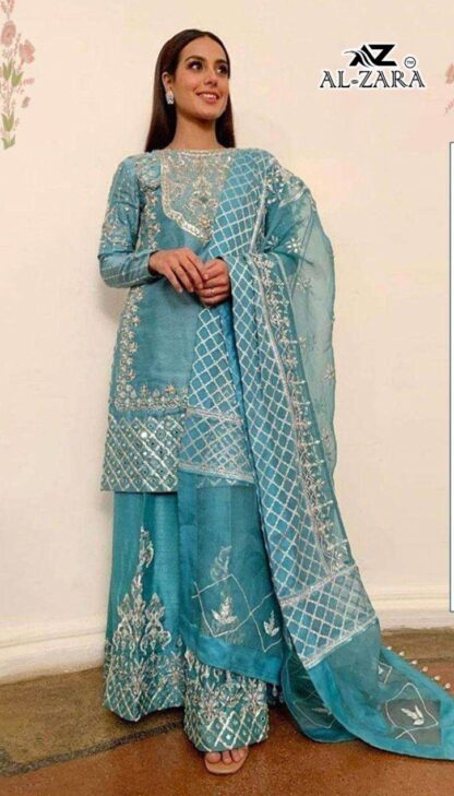 AL ZARA AZ 1071 LETEST PAKISTANI SALWAR KAMEEZ ONLINE IN INDIA