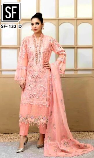 SF 132 D PAKISTANI SUITS CHEAPEST PRICE