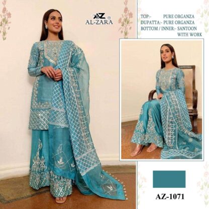 AL ZARA AZ 1071 LETEST PAKISTANI SALWAR KAMEEZ ONLINE IN INDIA - Image 4