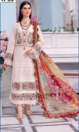 ALIF FASHION A 55 LUXURY PARTY WEAR PAKISTANI SUIT FOR WOMEN