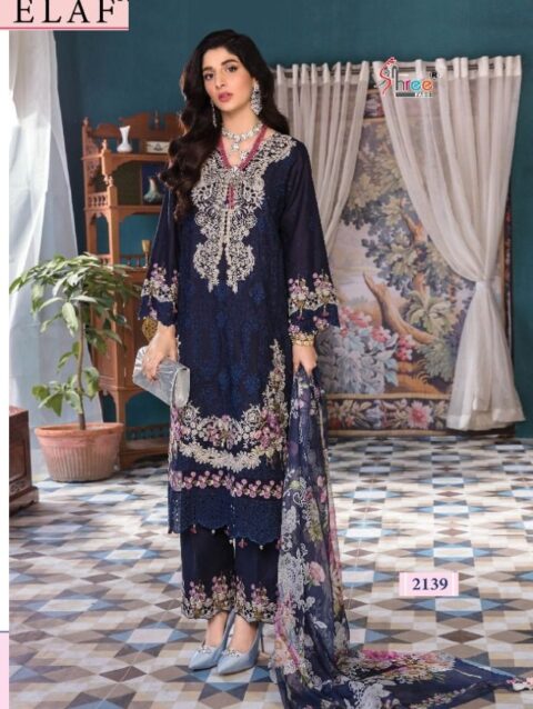 SHREE FABS 2339 ELAF NX SUMMER COLLECTION PAKISTANI SUITS AT BEST PRICE